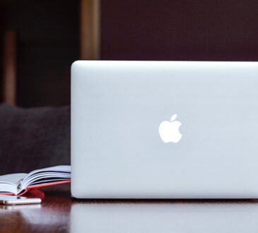 Apple MacBook Air M2 laptop displaying Liquid Retina screen and slim aluminum body