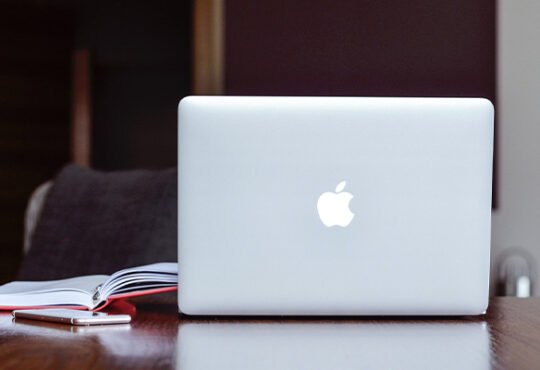 Apple MacBook Air M2 laptop displaying Liquid Retina screen and slim aluminum body