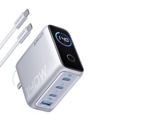Belkin 140W 4-Port GaN Charger Close-Up